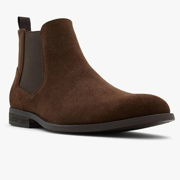 Aldo | Shoes | Aldo Mens Shoes Collen20 Brown Suede Chelsea  display picture 1